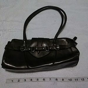 Womens Bronzeish Color Mini Purse